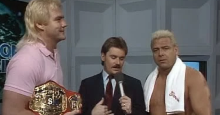 Barry Windham and Ronie Garvin